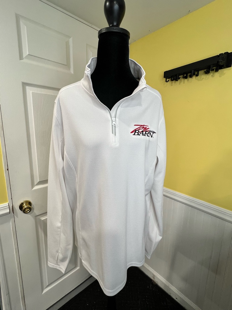 SportTek White Athletic Performance Shirt